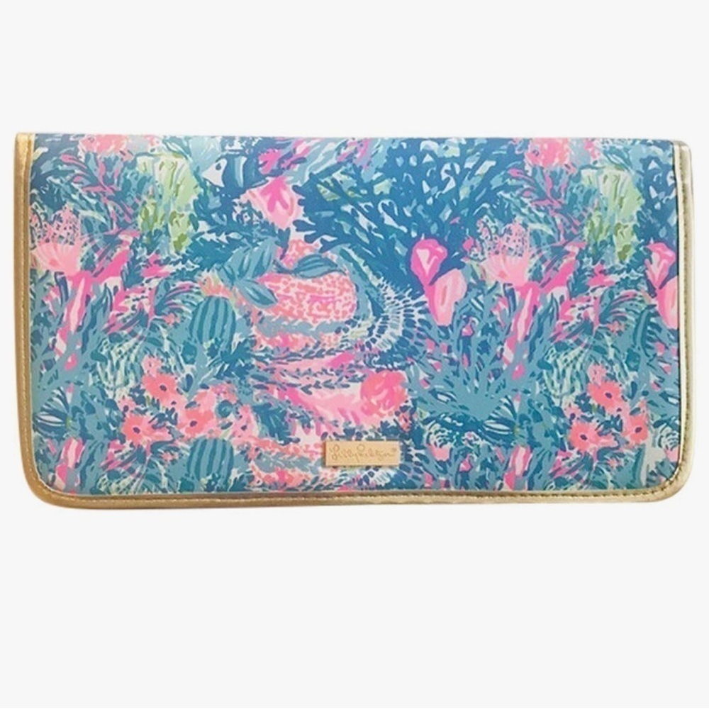 LILLY PULITZER TRAVEL WALLET ORGANIZER